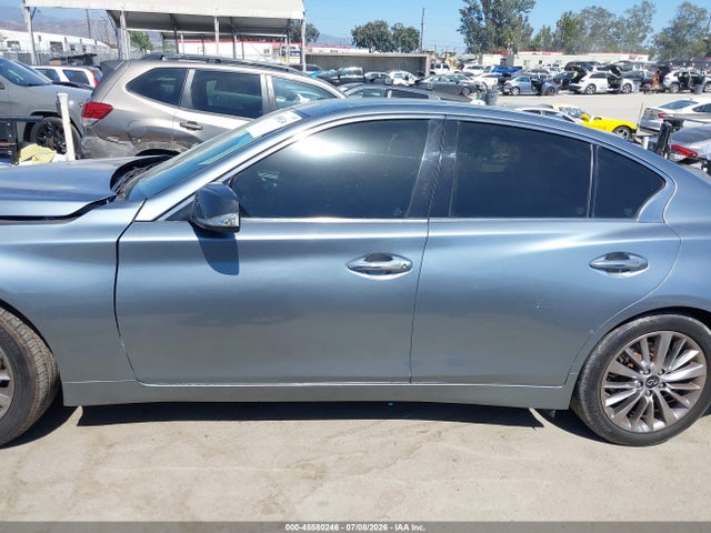 45580246 :رقم المزاد ، JN1EV7AR1LM254118 vin ، 2020 Infiniti Q50 Luxe Awd مزاد بيع