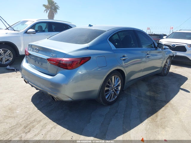 45580246 :رقم المزاد ، JN1EV7AR1LM254118 vin ، 2020 Infiniti Q50 Luxe Awd مزاد بيع