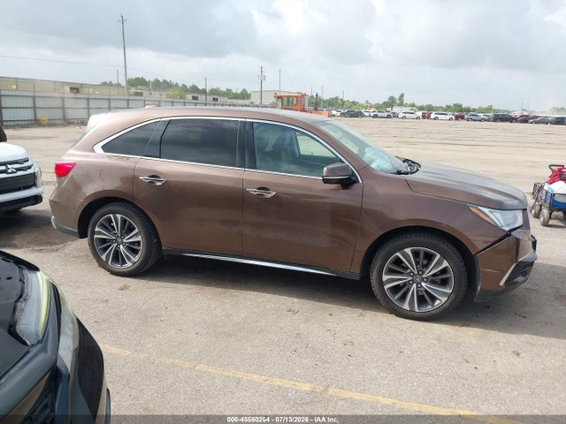 Aukcja sprzedaży 2019 Acura Mdx Tech Pkg, vin: 5J8YD3H58KL001599, numer aukcji: 45580254