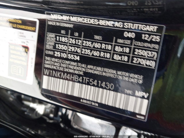 W1NKM4HB4TF541430 Mercedes-Benz Glc 300 4matic Suv