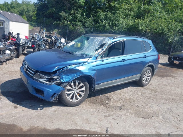 45580354 :رقم المزاد ، 3VV3B7AXXJM039335 vin ، 2018 Volkswagen Tiguan 2.0t Se/2.0t Sel مزاد بيع