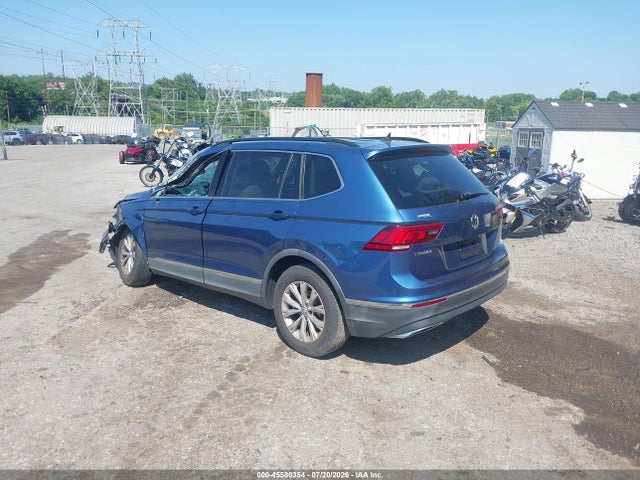 45580354 :رقم المزاد ، 3VV3B7AXXJM039335 vin ، 2018 Volkswagen Tiguan 2.0t Se/2.0t Sel مزاد بيع