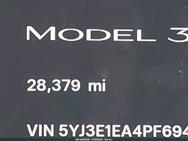Tesla Model 3 Rear-wheel Drive 2023 5YJ3E1EA4PF694130 Image 13