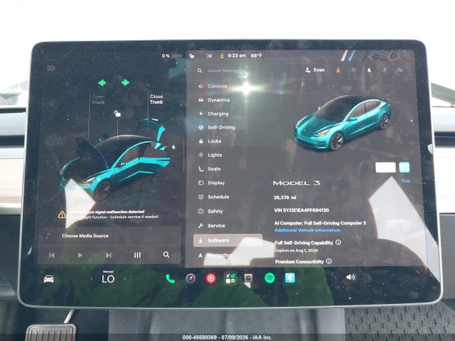Tesla Model 3 Rear-wheel Drive 2023 5YJ3E1EA4PF694130 Image 7