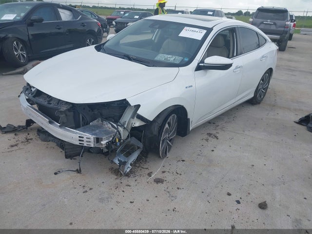 2019 Honda Insight Touring მანქანა იყიდება აუქციონზე, vin: 19XZE4F95KE008773, აუქციონის ნომერი: 45580439