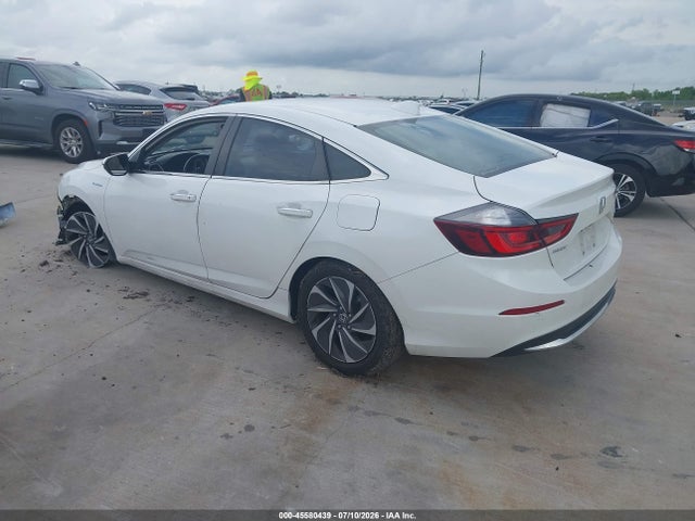 2019 Honda Insight Touring მანქანა იყიდება აუქციონზე, vin: 19XZE4F95KE008773, აუქციონის ნომერი: 45580439