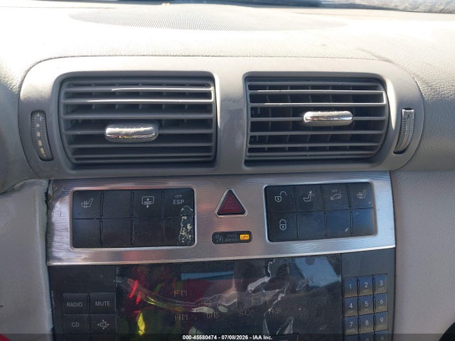 2005 Mercedes-benz C 230 Kompressor Sport მანქანა იყიდება აუქციონზე, vin: WDBRF40J75F624239, აუქციონის ნომერი: 45580474