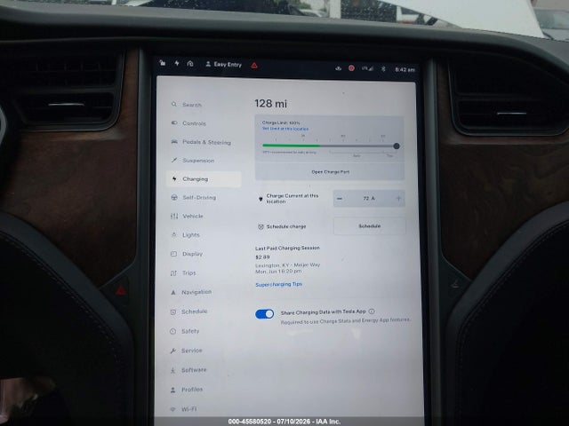 Aukcja sprzedaży 2018 Tesla Model S 100d/75d/p100d, vin: 5YJSA1E28JF294644, numer aukcji: 45580520
