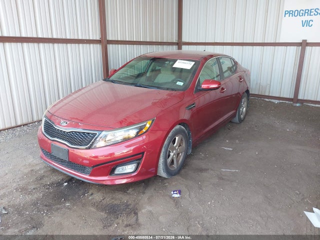 2015 Kia Optima Lx მანქანა იყიდება აუქციონზე, vin: 5XXGM4A76FG519888, აუქციონის ნომერი: 45580534