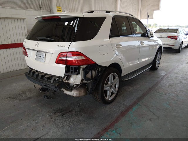 Продажа на аукционе авто 2013 Mercedes-benz Ml 550 4matic, vin: 4JGDA7DB6DA186433, номер лота: 45580559