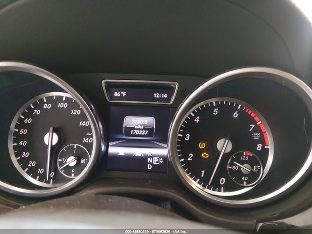 Продажа на аукционе авто 2013 Mercedes-benz Ml 550 4matic, vin: 4JGDA7DB6DA186433, номер лота: 45580559