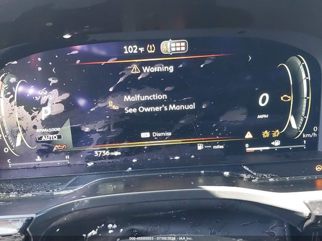 2026 Infiniti Qx60 Sport Awd მანქანა იყიდება აუქციონზე, vin: 5N1AL1FW5TC348940, აუქციონის ნომერი: 45580583