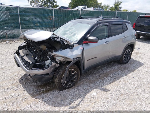 2021 Jeep Compass Trailhawk 4x4 მანქანა იყიდება აუქციონზე, vin: 3C4NJDDB9MT520096, აუქციონის ნომერი: 45580623