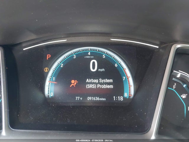2HGFC1F39HH657722 Honda Civic Ex-t