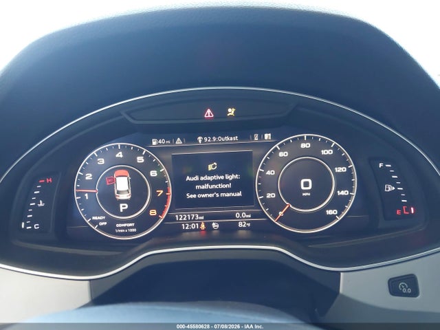 2018 Audi Q7 2.0t Premium მანქანა იყიდება აუქციონზე, vin: WA1LHAF75JD018983, აუქციონის ნომერი: 45580628