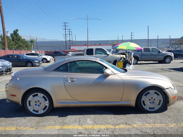 45580705 :رقم المزاد ، JTHFN48Y520019030 vin ، 2002 Lexus Sc 430 مزاد بيع