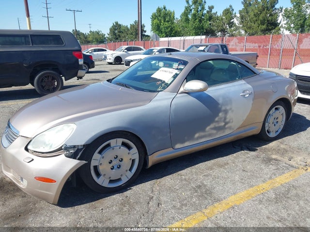 45580705 :رقم المزاد ، JTHFN48Y520019030 vin ، 2002 Lexus Sc 430 مزاد بيع