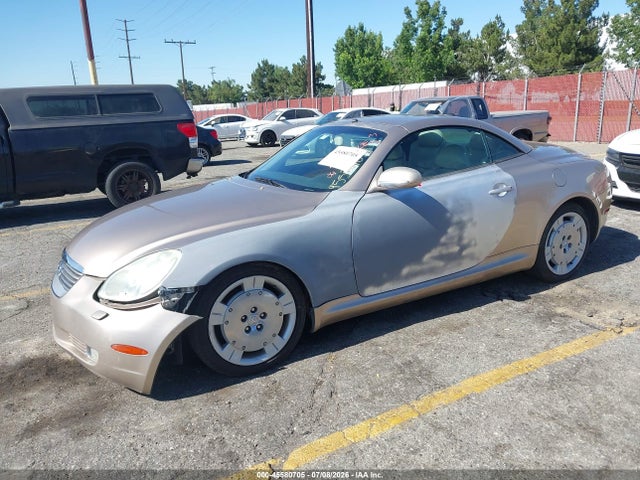 45580705 :رقم المزاد ، JTHFN48Y520019030 vin ، 2002 Lexus Sc 430 مزاد بيع