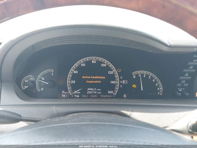 Продаж на аукціоні авто 2007 Mercedes-benz Cl 550, vin: WDDEJ71X77A001924, номер лоту: 45580719
