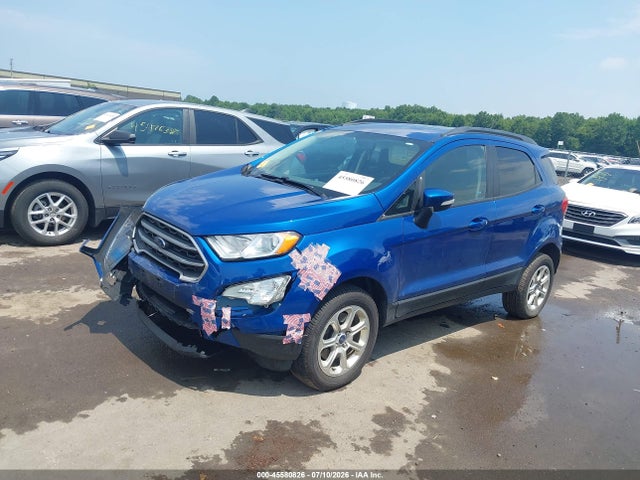 Продаж на аукціоні авто 2019 Ford Ecosport Se, vin: MAJ6S3GL1KC269296, номер лоту: 45580826