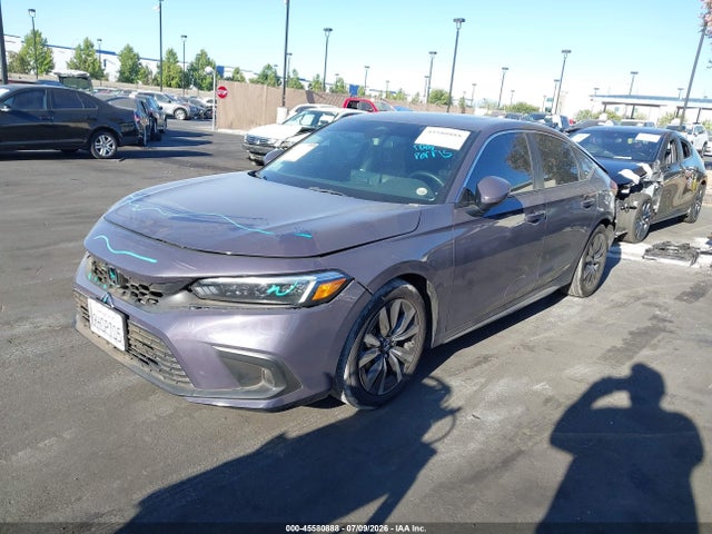 19XFL1H76PE016035 Honda Civic Ex-l/ex-l W/o Bsi