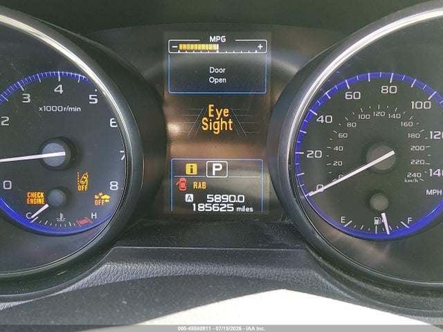 45580911 :رقم المزاد ، 4S4BSANC8H3341728 vin ، 2017 Subaru Outback 2.5i Limited مزاد بيع