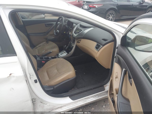 Продажа на аукционе авто 2012 Hyundai Elantra Limited, vin: 5NPDH4AE6CH128035, номер лота: 45580967