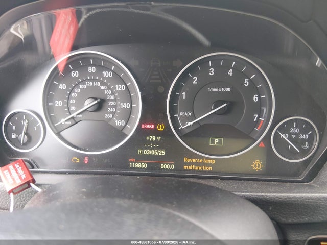 45581056 :رقم المزاد ، WBA3C1C55DF444217 vin ، 2013 Bmw 328i مزاد بيع