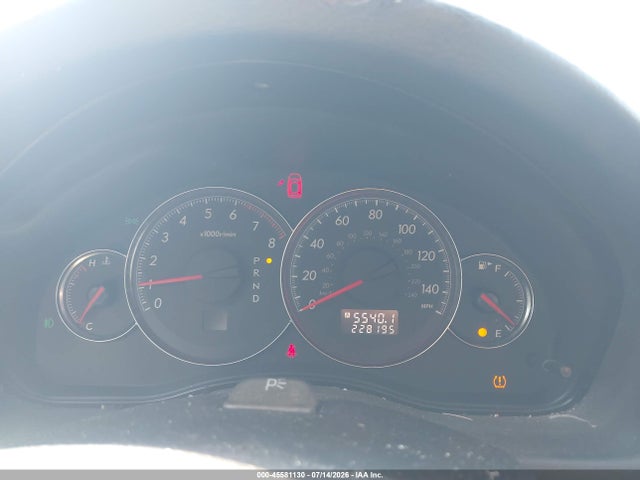 2008 Subaru Legacy (natl) 2.5i (a4)/special Edition მანქანა იყიდება აუქციონზე, vin: 4S3BL616687224477, აუქციონის ნომერი: 45581130