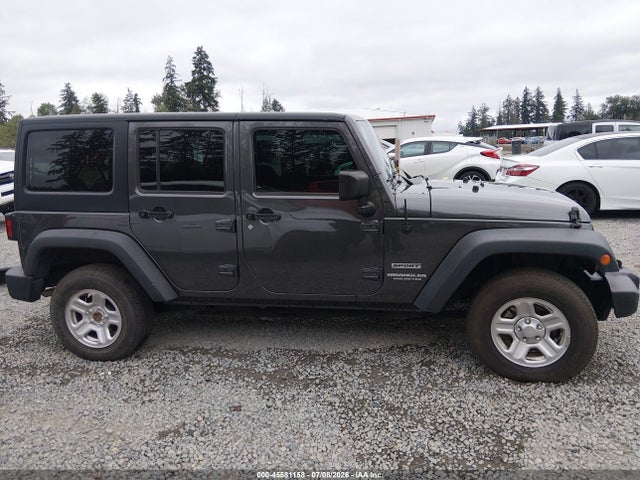 Aukcja sprzedaży 2017 Jeep Wrangler Unlimited Sport, vin: 1C4BJWDGXHL622910, numer aukcji: 45581158
