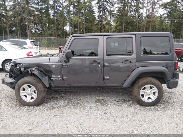 Aukcja sprzedaży 2017 Jeep Wrangler Unlimited Sport, vin: 1C4BJWDGXHL622910, numer aukcji: 45581158