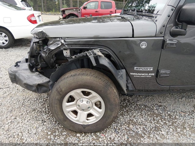 Aukcja sprzedaży 2017 Jeep Wrangler Unlimited Sport, vin: 1C4BJWDGXHL622910, numer aukcji: 45581158