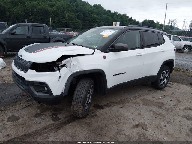 Продажа на аукционе авто 2022 Jeep Compass Trailhawk 4x4, vin: 3C4NJDDB8NT154830, номер лота: 45581206