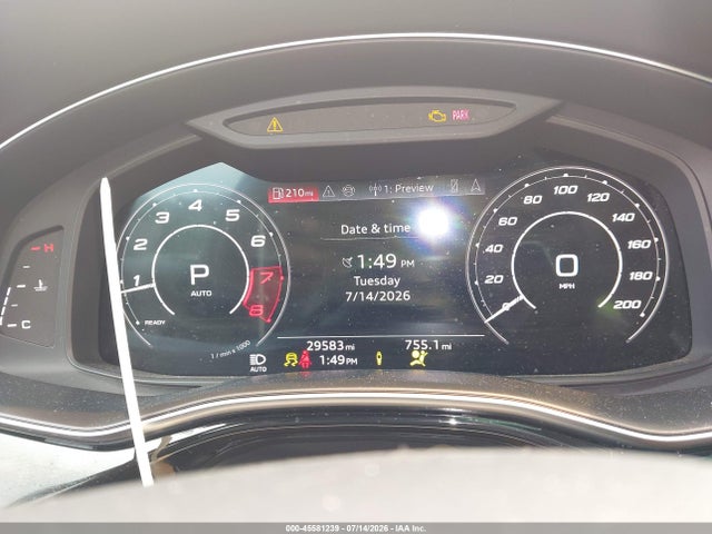 Aukcja sprzedaży 2025 Audi Rs Q8 Quattro Tiptronic, vin: WU1ARBF16SD021505, numer aukcji: 45581239