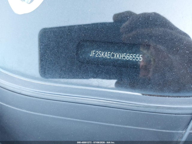 Aukcja sprzedaży 2019 Subaru Forester Premium, vin: JF2SKAECXKH566555, numer aukcji: 45581272
