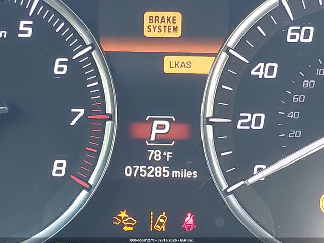 45581273 :رقم المزاد ، 19UUB3F52FA008167 vin ، 2015 Acura Tlx V6 Tech مزاد بيع