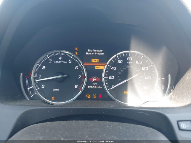 45581273 :رقم المزاد ، 19UUB3F52FA008167 vin ، 2015 Acura Tlx V6 Tech مزاد بيع