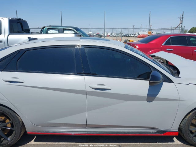 2025 Hyundai Elantra N მანქანა იყიდება აუქციონზე, vin: KMHLW4DK3SU032351, აუქციონის ნომერი: 45581324