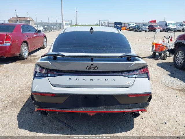 2025 Hyundai Elantra N მანქანა იყიდება აუქციონზე, vin: KMHLW4DK3SU032351, აუქციონის ნომერი: 45581324