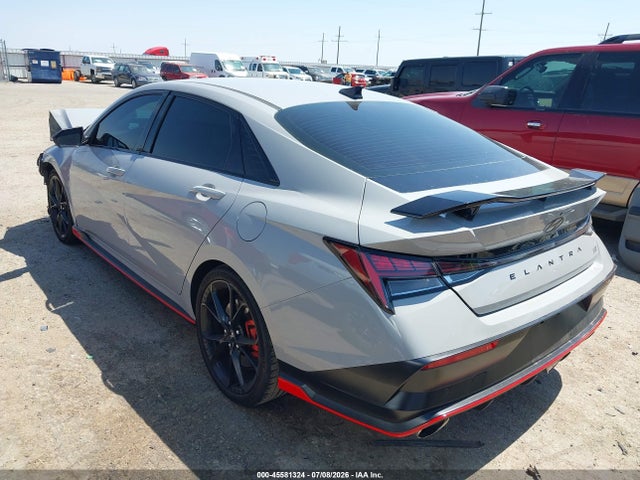 2025 Hyundai Elantra N მანქანა იყიდება აუქციონზე, vin: KMHLW4DK3SU032351, აუქციონის ნომერი: 45581324