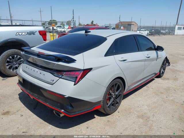 2025 Hyundai Elantra N მანქანა იყიდება აუქციონზე, vin: KMHLW4DK3SU032351, აუქციონის ნომერი: 45581324