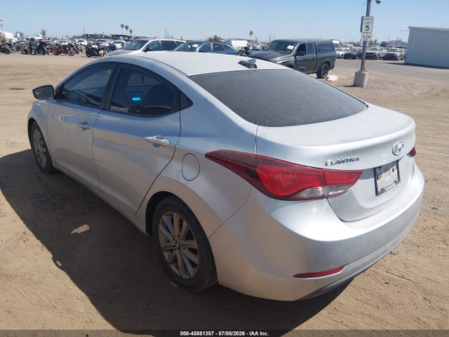 KMHDH4AE3GU541912 Hyundai ELANTRA SE