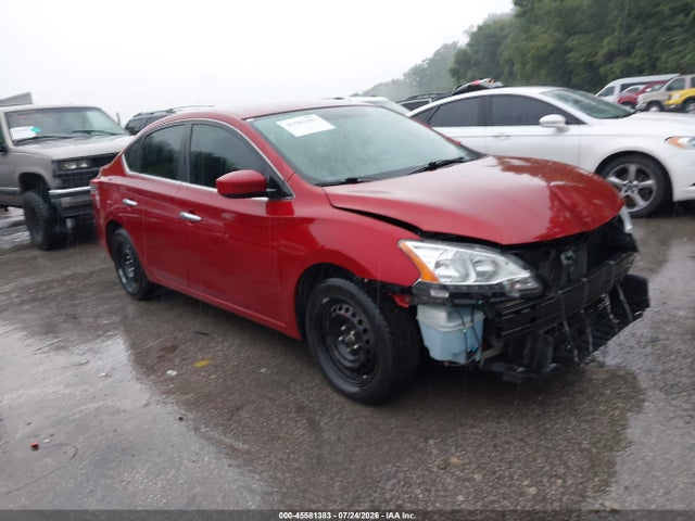 2014 Nissan Sentra Fe+ S/fe+ Sv/s/sl/sr/sv მანქანა იყიდება აუქციონზე, vin: 3N1AB7AP8EY258463, აუქციონის ნომერი: 45581383