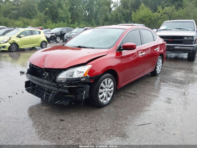 2014 Nissan Sentra Fe+ S/fe+ Sv/s/sl/sr/sv მანქანა იყიდება აუქციონზე, vin: 3N1AB7AP8EY258463, აუქციონის ნომერი: 45581383