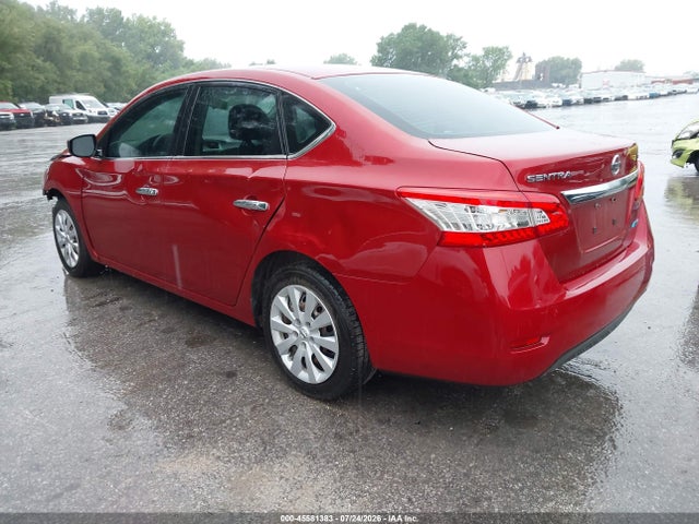 2014 Nissan Sentra Fe+ S/fe+ Sv/s/sl/sr/sv მანქანა იყიდება აუქციონზე, vin: 3N1AB7AP8EY258463, აუქციონის ნომერი: 45581383