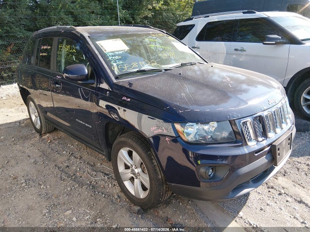 2015 Jeep Compass Latitude მანქანა იყიდება აუქციონზე, vin: 1C4NJDEB2FD303139, აუქციონის ნომერი: 45581422