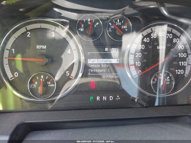 2012 Ram 3500 St მანქანა იყიდება აუქციონზე, vin: 3C63D3GLXCG160381, აუქციონის ნომერი: 45581428