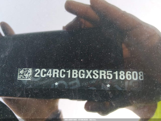 Продаж на аукціоні авто 2025 Chrysler Pacifica Select, vin: 2C4RC1BGXSR518608, номер лоту: 45581465