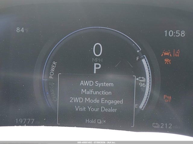 Aukcja sprzedaży 2023 Lexus Rz 450e Luxury, vin: JTJAAAABXPA014061, numer aukcji: 45581482