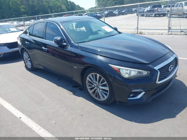 Auction sale of the 2019 Infiniti Q50 3.0t Luxe, vin: JN1EV7AR8KM555919, lot number: 45581609